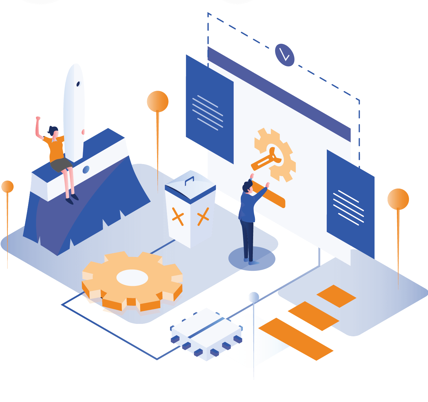 How does the data cleansing process work?